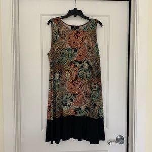 Paisley Sleeveless Dress